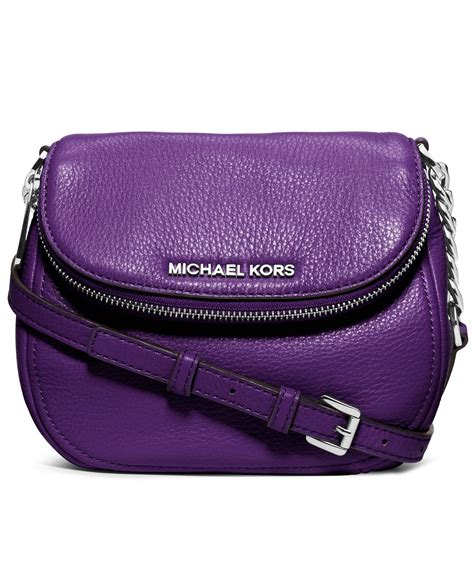 michael kors purple crossbody.